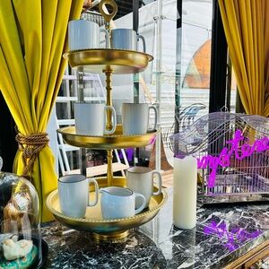 Heath Ceramics Standard Mug Set (6) + Creamer – Gloss White / Winter White (1)